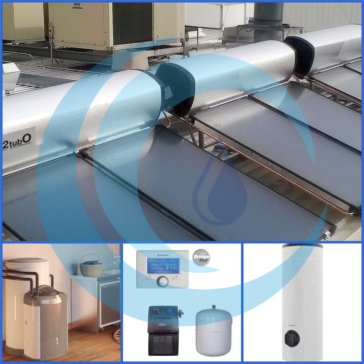fixação calha técnica h2tubo